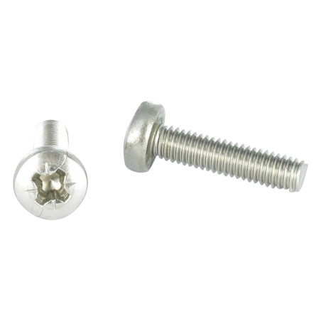 1 x Machine Screw Pan Head Phillips N4X 3/16 Unc Stainless Steel A2