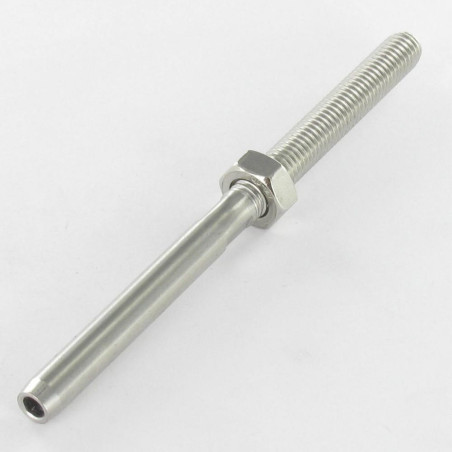 1 x Inside Right Thread Pitch Right Stainless Steel A4 Wire Rope 4 M8 Total Lengh 117