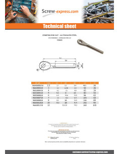 Bit For Rivet For Eye Stainless Steel A4 Diameter 10 2