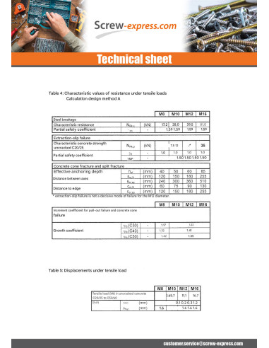 1 x Stud Anchor 10X60 Stainless Steel A4