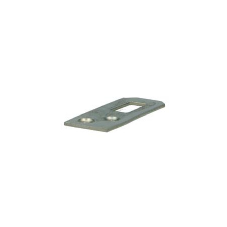 1 x Mounting plate Gate COAT Zinc Plated 20X50