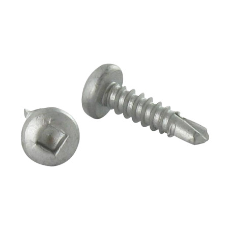 1 x Self Drilling Pan Head BECAUSE 4.8X25 Stainless Steel Aisi 410