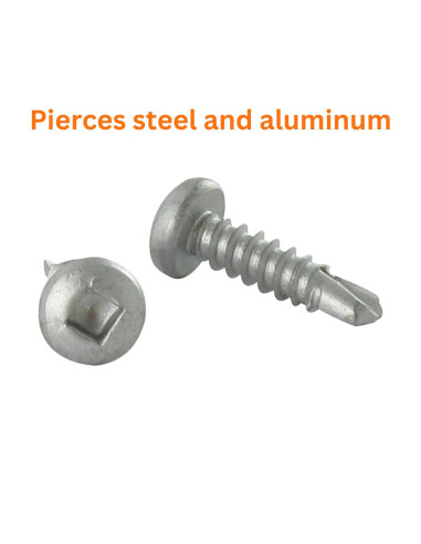 1 x Self Drilling Pan Head Square 4.8X25...