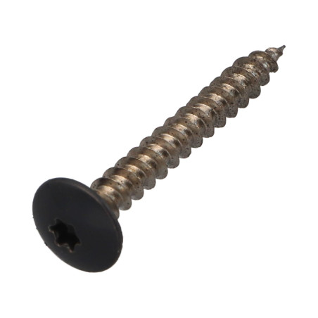 1 x Screw Truss 5X40 Full Thread T20 Zinc Plated Ral7015/Slate Grey