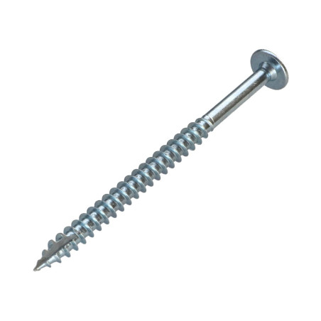 1 x Screw Truss 7X100 Thread Length: 70 T30 Zinc Plated Cr3 96 Hbs Without Red Rust cut Type 17 Drilling Point