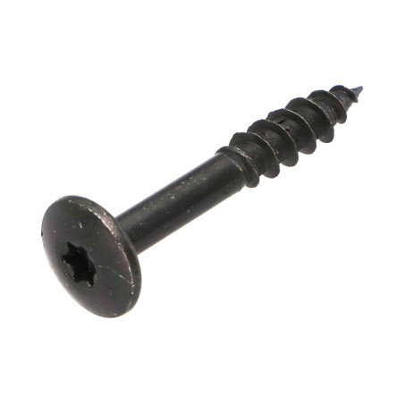 1 x Screw Truss 7X60 Full Thread T30 Black Zinc Plated