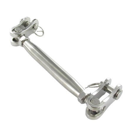 1 x Jointed Jaw And Jaw Turnbuckle Stainless Steel A4 Diameter 6