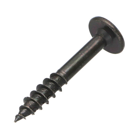 1 x Screw Truss 7X60 Full Thread T30 Black Zinc Plated