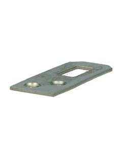Mounting plate Gate COAT Zinc Plated 20X30
