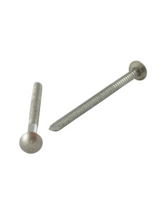 Kg of nails Stainless Steel A2 Round Head RINGED 2.7X60