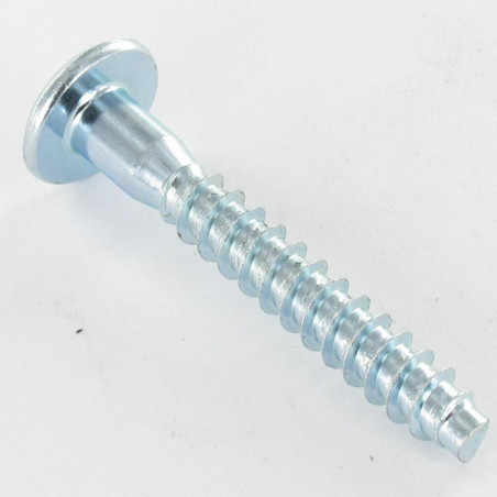 1 x Self Drilling Screw Confirmat Large Round Head Hexagon Recess 7X70 Zinc Plated
