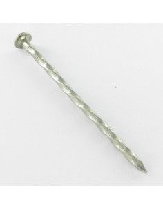 Kg of nails Twisted Zinc Plated 5X140 2