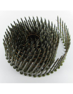 Sold In Roll 250 Nails Steel TORS Flat Head 2.5X60