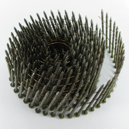 1 x Sold In Roll 250 Nails Steel TORS Flat Head 2.5X60