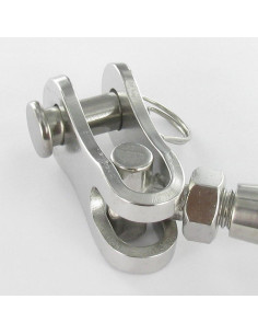 Jointed Jaw And Jaw Turnbuckle Stainless Steel A4... 2