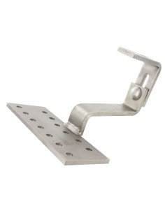 Hook for solar panel 180X70X6 /8 Stainless Steel A2