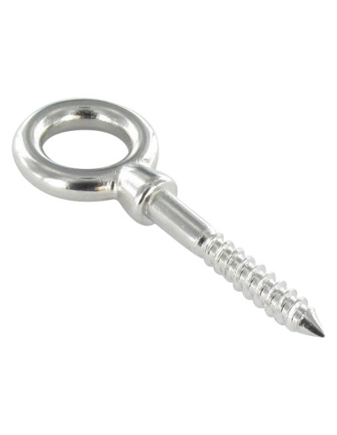 1 x Piton Wood Eye 8X80 Eye 18 Stainless Steel A4