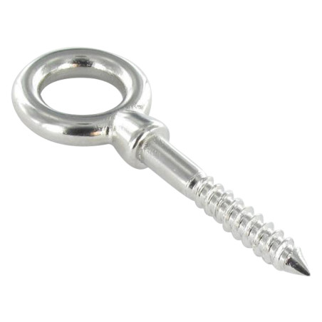 1 x Piton Wood Eye 6X60 Eye 14 Stainless Steel A4
