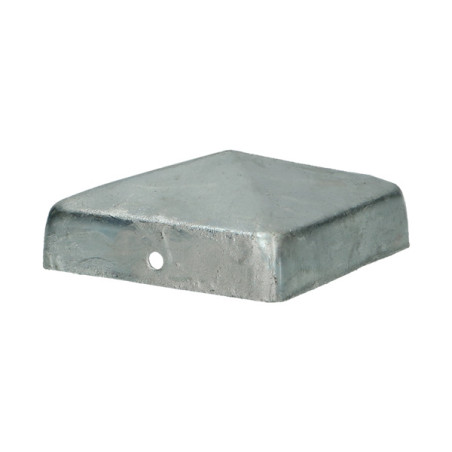 1 x Post cap 91X91 GALVANIZED