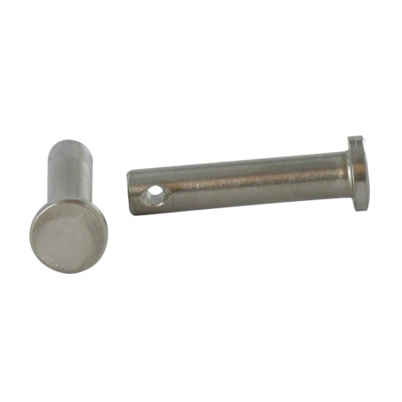 1 x Pin Flat Head 6X34 With Hole 2.5 Stainless Steel A4
