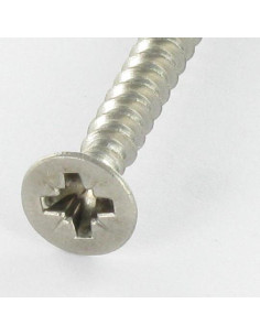 Chipboard Screw Countersunk Head Pozi PZ2 4X70 Full... 2
