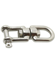 Swivel With Rings Snackle Stainless Steel A4 Diameter 6