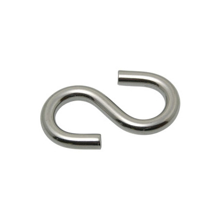 1 x S-Hook 3X25 Stainless Steel A4