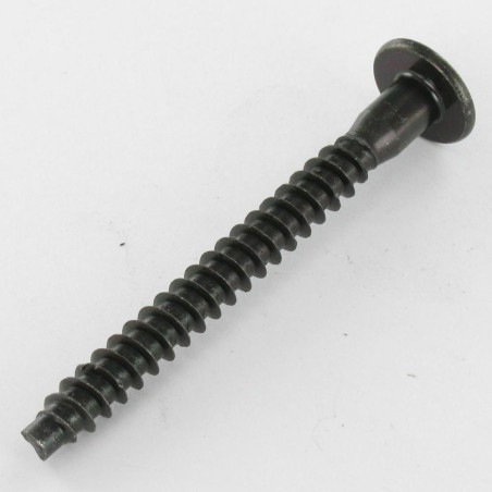 1 x Self Drilling Screw Confirmat Large Round Head Hexagon Recess 7X70 Black Zinc Plated