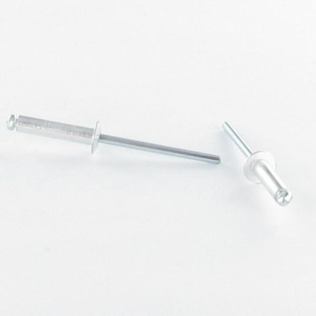 1 x RIVET MEGAGRIP ENTIRELY STEEL 6.6X20.5 FLAT HEAD