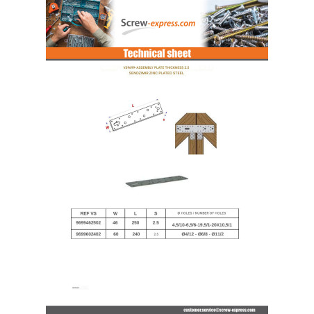 1 x PLATINUM ASSEMBLY Sendzimir 46X250