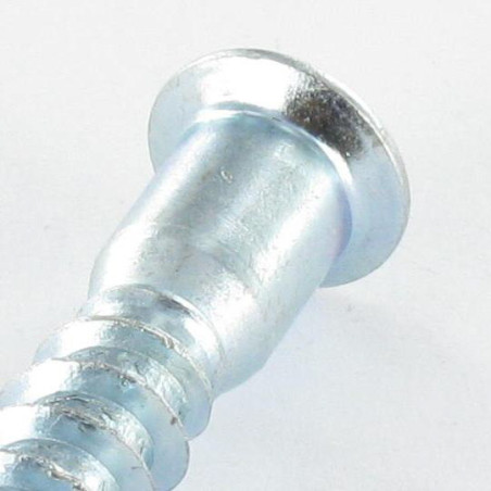 1 x Self Drilling Screw Confirmat Countersunk Head Torx 7X50 SS With Serration Zinc Plated T20