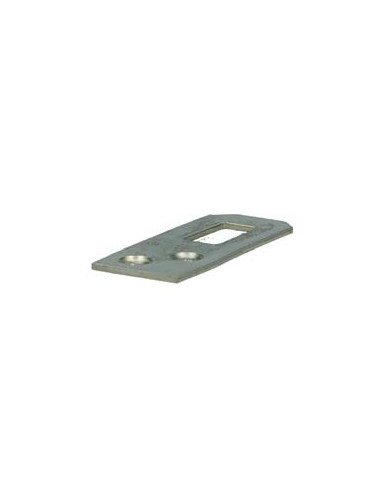 1 x Mounting plate Gate COAT Zinc Plated 20X60