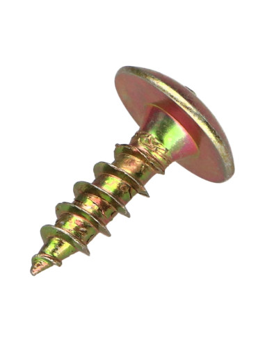 1 x Screw Truss 6X20 Full Thread T30 Yellow Zinc