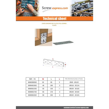 1 x PLATINUM D ASSEMBLY Sendzimir 55X135