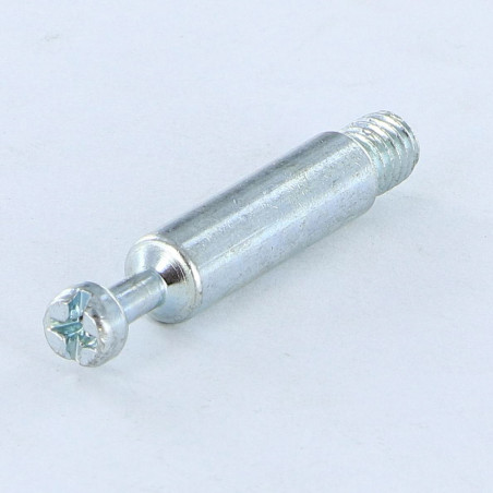 1 x Dowels Machine 7X42 M6 Zinc Plated