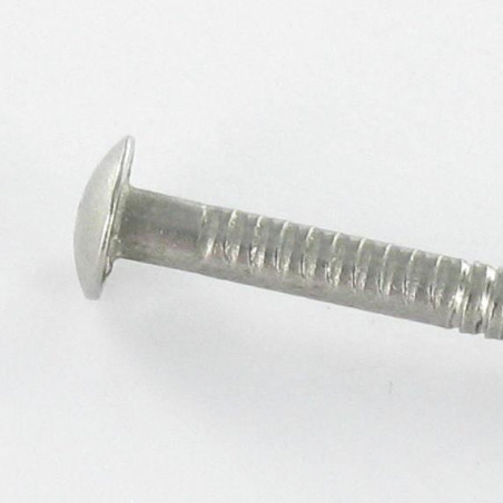 1 x Kg of nails Stainless Steel A2 Round Head RINGED 2.7X70