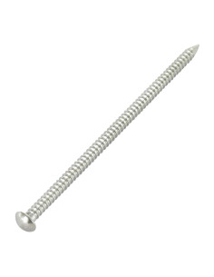 Kg of nails Stainless Steel A4 Round Head RINGED 3.1X80