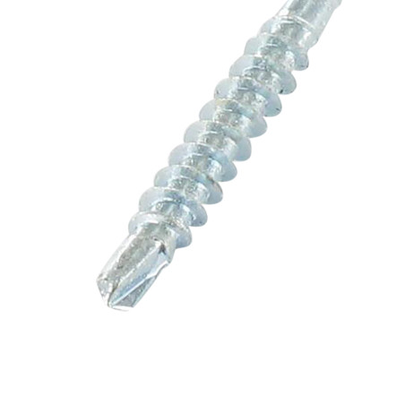 1 x Chipboard Screw Medium Countersunk Head With Serration T20 4X35 Thread Length: 24 Zinc Plated Ral9010/Pure