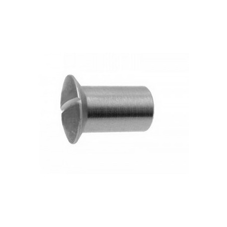 1 x Screw WINDOW Pan Countersunk Head Slotted M6X10 7.5X15 Head Diameter: 10 Stainless Steel A2