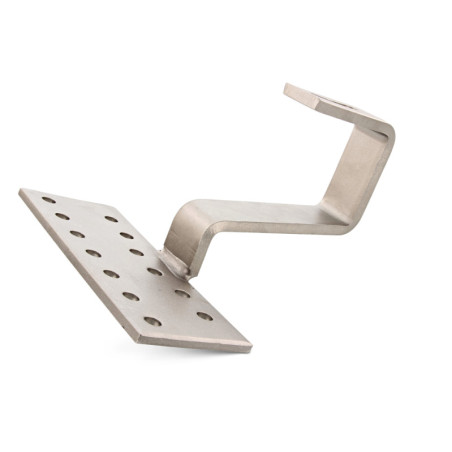 1 x Hook for solar panel 180X70X6 Stainless Steel A2