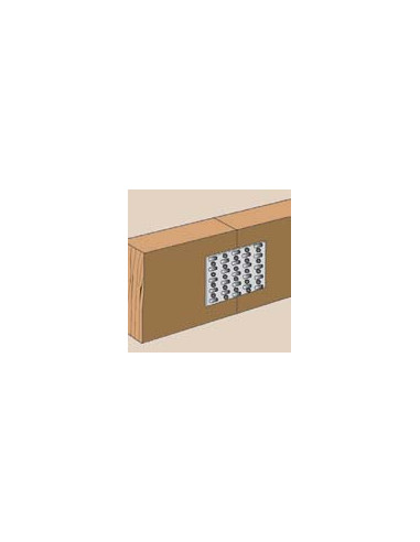 1 x PLATE to NAIL Sendzimir 106X50