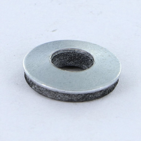 1 x Neoprene Bonded Sealing Washer Epdm Zinc Plated 6.3X16