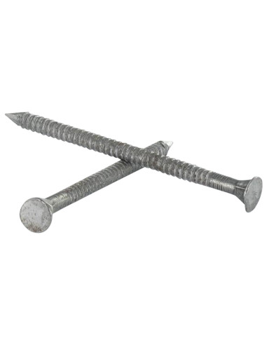 1 x Kg of nails ANCHOR RINGED Round Head 3.5X30 ZN