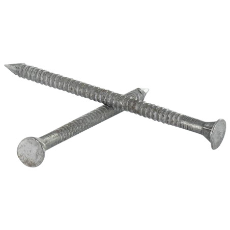 1 x Kg of nails ANCHOR RINGED Round Head 3.5X30 ZN
