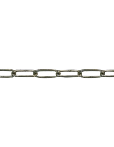 1 x M Long Link Chain Diameter 1.5 Stainless...