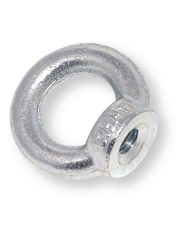 1 x Eye Nut Female M20 Zinc Plated