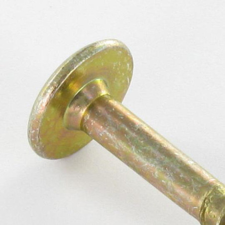 1 x Screw Truss 7X45 Thread Length: 23 T30 Yellow Zinc