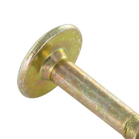 1 x Screw Truss 6X60 Thread Length: 43 T30 Head Diameter: 14 Yellow Zinc