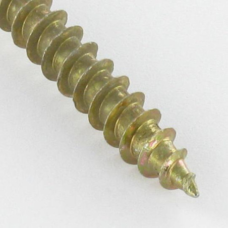 1 x Screw Truss 6X60 Thread Length: 43 T30 Head Diameter: 14 Yellow Zinc