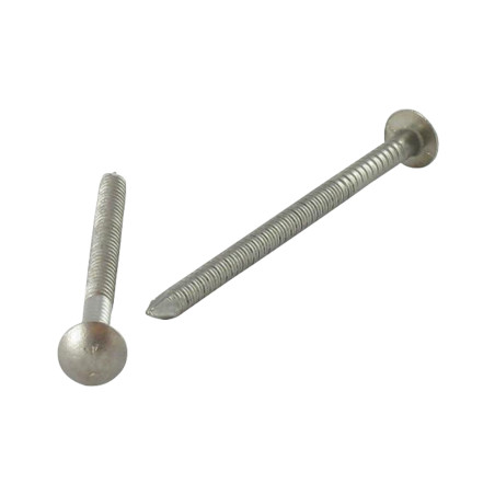 1 x Kg of nails Stainless Steel A2 Round Head RINGED 2.3X25